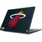 NBA Miami Heat Black Partial Logo Apple MacBook Skin