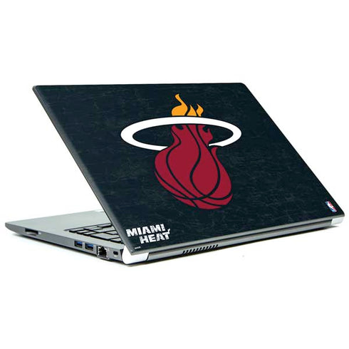 NBA Miami Heat Black Partial Logo Portege Z30t/Z30t-A Skin
