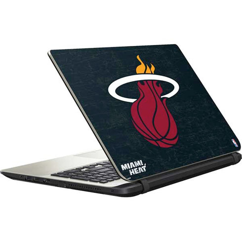 NBA Miami Heat Black Partial Logo Satellite L50-B / S50-B Skin