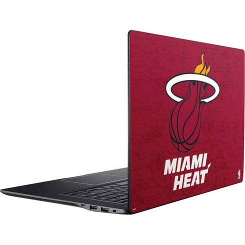 NBA Miami Heat Red Primary Logo Ativ Book 9 (15.6in 2014) Skin