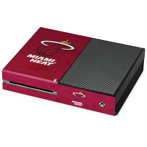 NBA Miami Heat Red Primary Logo Xbox One Console Skin
