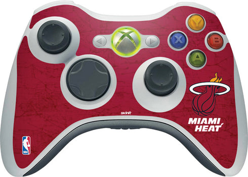 NBA Miami Heat Red Primary Logo Xbox 360 Wireless Controller Skin