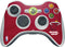 NBA Miami Heat Red Primary Logo Xbox 360 Wireless Controller Skin