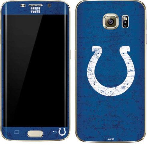 NFL Indianapolis Colts Distressed Galaxy S7 Edge Skin