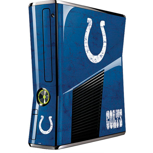 NFL Indianapolis Colts Distressed Xbox 360 Slim (2010) Skin