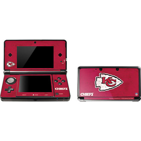 NFL Kansas City Chiefs Distressed 3DS (2011) Skin