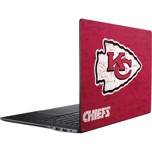 NFL Kansas City Chiefs Distressed Ativ Book 9 (15.6in 2014) Skin