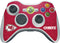 NFL Kansas City Chiefs Distressed Xbox 360 Wireless Controller Skin
