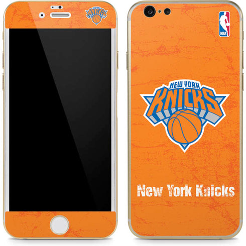 NBA New York Knicks Orange Primary Logo iPhone 6/6s Skin