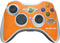 NBA New York Knicks Orange Primary Logo Xbox 360 Wireless Controller Skin