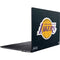 NBA Los Angeles Lakers Black Primary Logo Ativ Book 9 (15.6in 2014) Skin