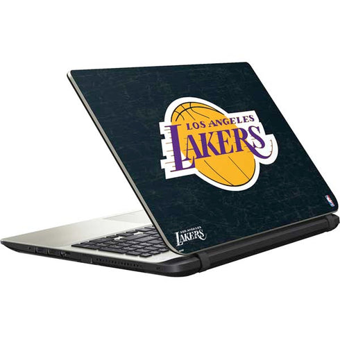 NBA Los Angeles Lakers Black Primary Logo Satellite L50-B / S50-B Skin