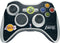 NBA Los Angeles Lakers Black Primary Logo Xbox 360 Wireless Controller Skin