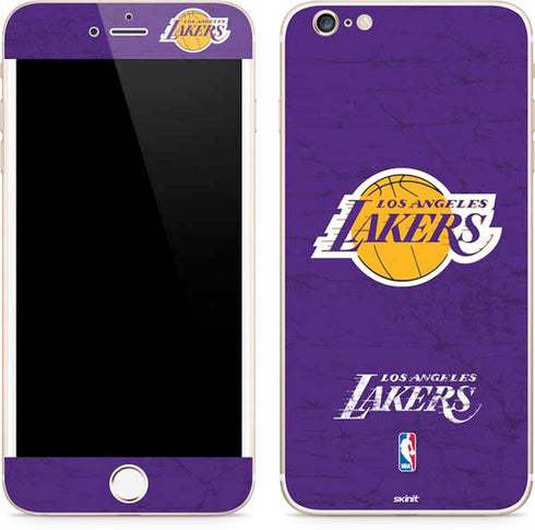 NBA Los Angeles Lakers Purple Primary Logo iPhone 6/6s Plus Skin