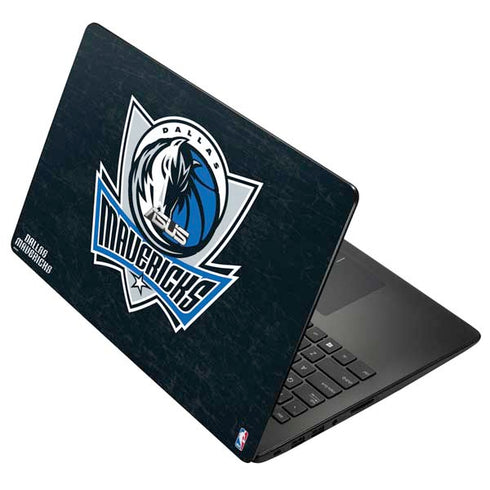NBA Dallas Mavericks Black Primary Logo Asus X502CA 15.6 Skin