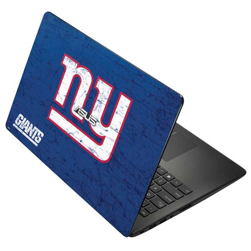 NFL New York Giants Distressed Asus X502CA 15.6 Skin
