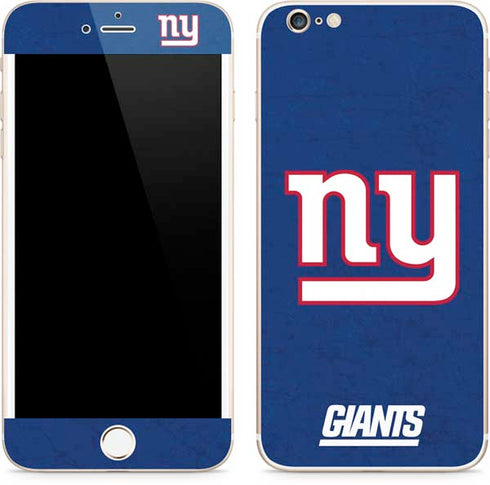 NFL New York Giants Distressed iPhone 6/6s Plus Skin