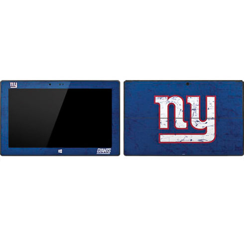 NFL New York Giants Distressed Surface Pro Tablet Skin