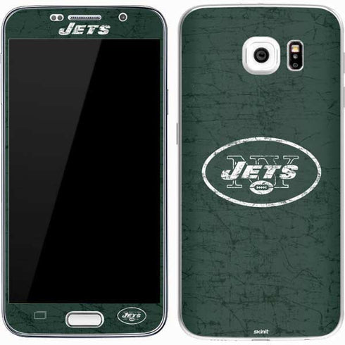 NFL New York Jets Distressed Galaxy S7 Skin