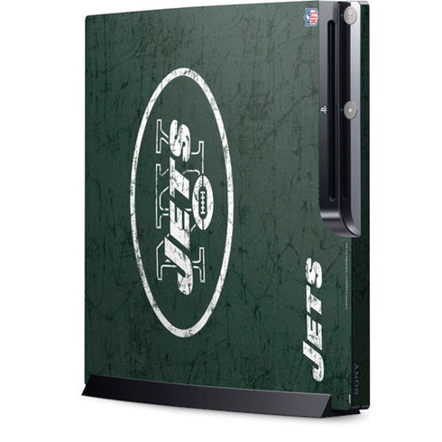 NFL New York Jets Distressed Playstation 3 & PS3 Slim Skin