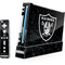 NFL Las Vegas Raiders Distressed Wii (Includes 1 Controller) Skin