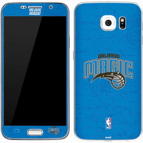 NBA Orlando Magic Blue Primary Logo Galaxy S7 Skin