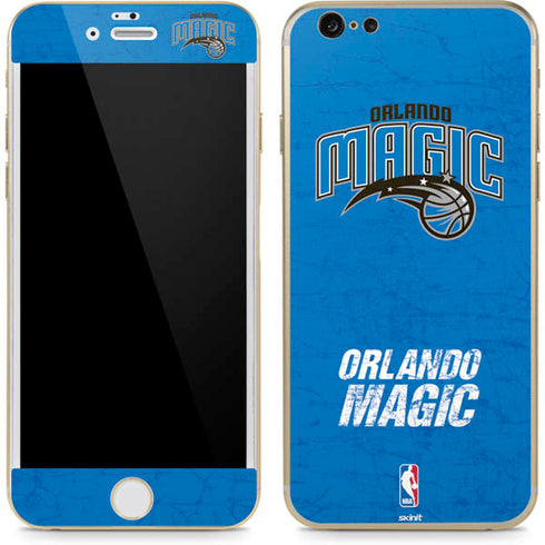 NBA Orlando Magic Blue Primary Logo iPhone 6/6s Skin