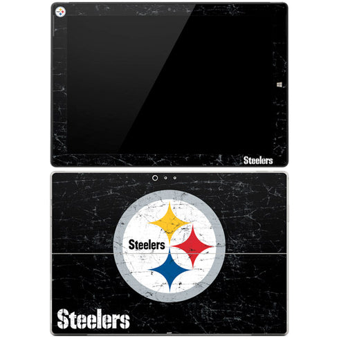 NFL Pittsburgh Steelers Distressed Surface Pro 3 Skin