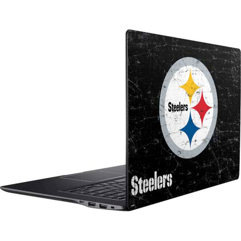 NFL Pittsburgh Steelers Distressed Ativ Book 9 (15.6in 2014) Skin