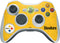 NFL Pittsburgh Steelers - Alternate Distressed Xbox 360 Wireless Controller Skin