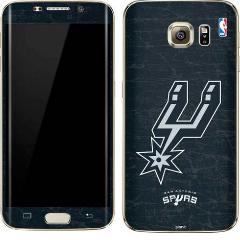 NBA San Antonio Spurs Secondary Logo Galaxy S7 Edge Skin