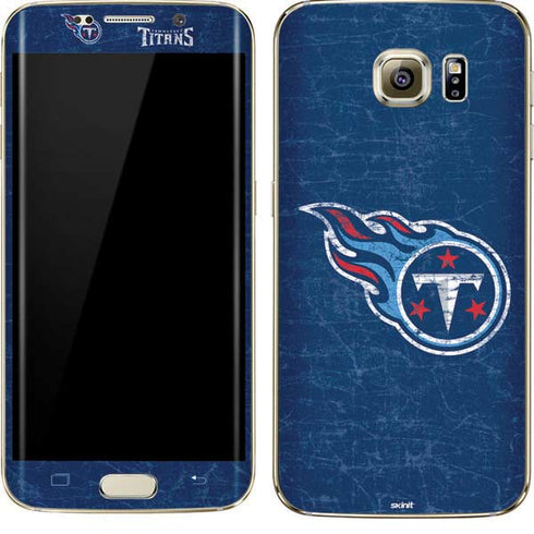 NFL Tennessee Titans Distressed Galaxy S7 Edge Skin