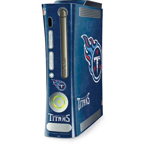 NFL Tennessee Titans Distressed Xbox 360 (Includes HDD) Skin
