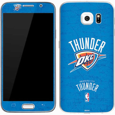 NBA Oklahoma City Thunder Primary Logo Galaxy S7 Skin