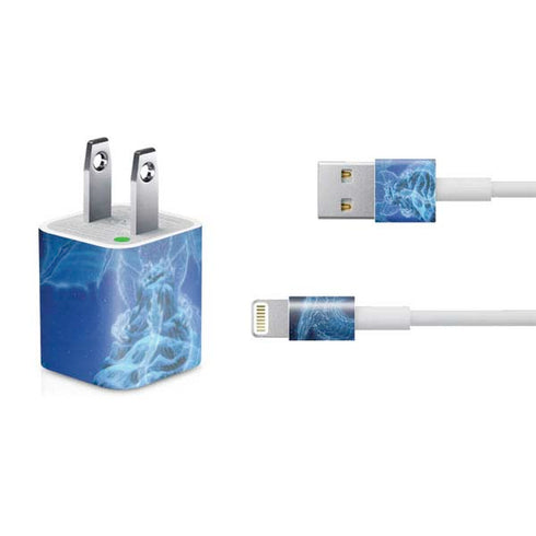 Ed Beard Jr. Ed Beard Jr. Winter Spirit Dragon iPhone Charger (5W USB) Skin