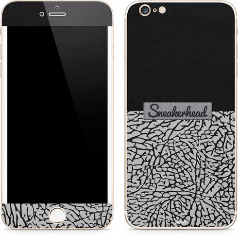 Elephant Print Sneakerhead Black iPhone 6/6s Plus Skin