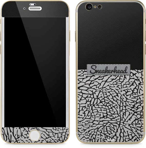 Elephant Print Sneakerhead Black iPhone 6/6s Skin