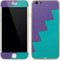 Purple Turquoise Zig Zag iPhone 6/6s Skin