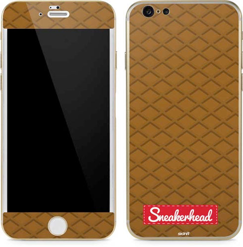 Sneakerhead Gold Pattern iPhone 6/6s Skin