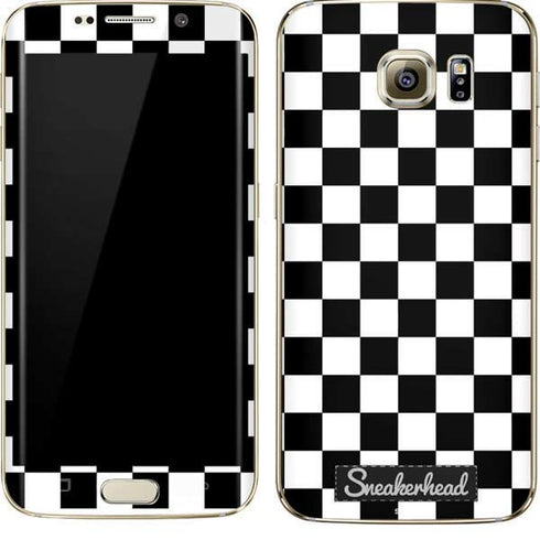 Sneakerhead Checkered Galaxy S7 Edge Skin
