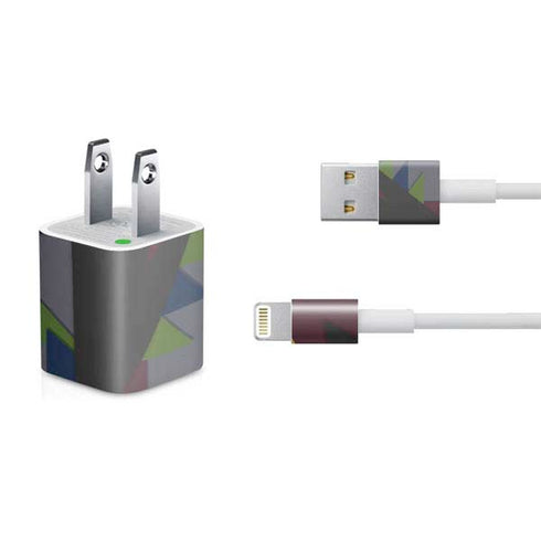 Sneakerhead Geometric iPhone Charger (5W USB) Skin