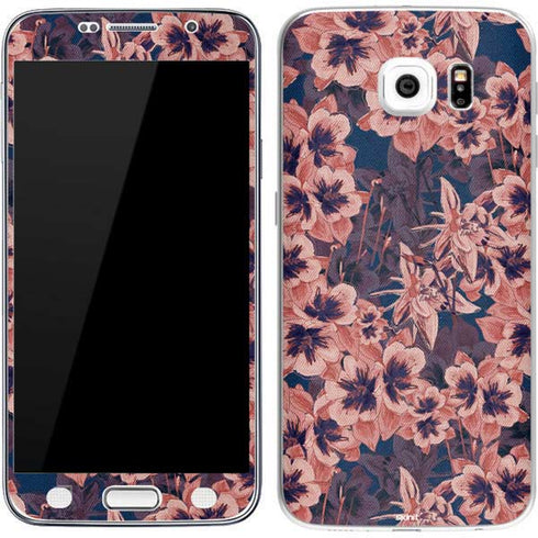 Dark Tapestry Floral Galaxy S7 Skin