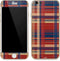 Red and Blue Plaid iPhone 6/6s Skin