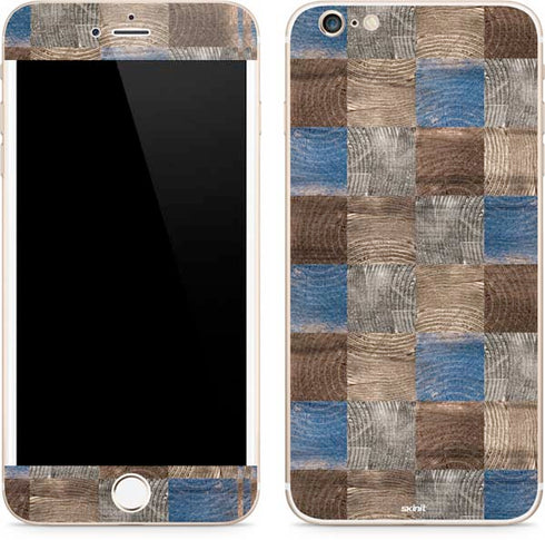 Lumber Grid iPhone 6/6s Plus Skin