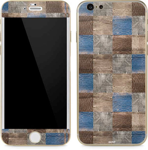 Lumber Grid iPhone 6/6s Skin