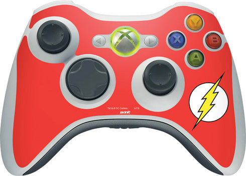 DC Comics The Flash Original Emblem Xbox 360 Wireless Controller Skin