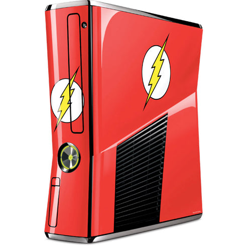 DC Comics The Flash Original Emblem Xbox 360 Slim (2010) Skin