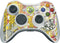 DC Comics The Flash Retro Abstract Running Pose Xbox 360 Wireless Controller Skin
