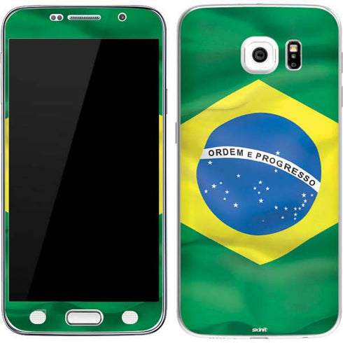 Brazil Flag Galaxy S7 Skin