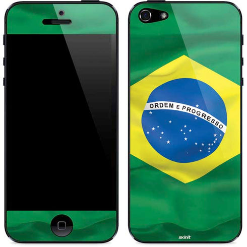 Brazil Flag iPhone 5/5s/5SE Skin